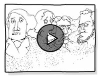 Runny on Rount Mushmore